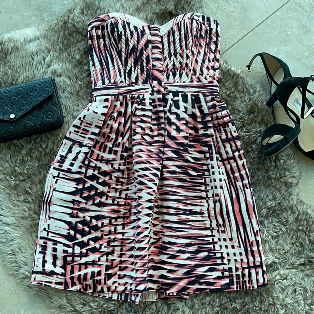 Parker Strapless Cocktail Dress